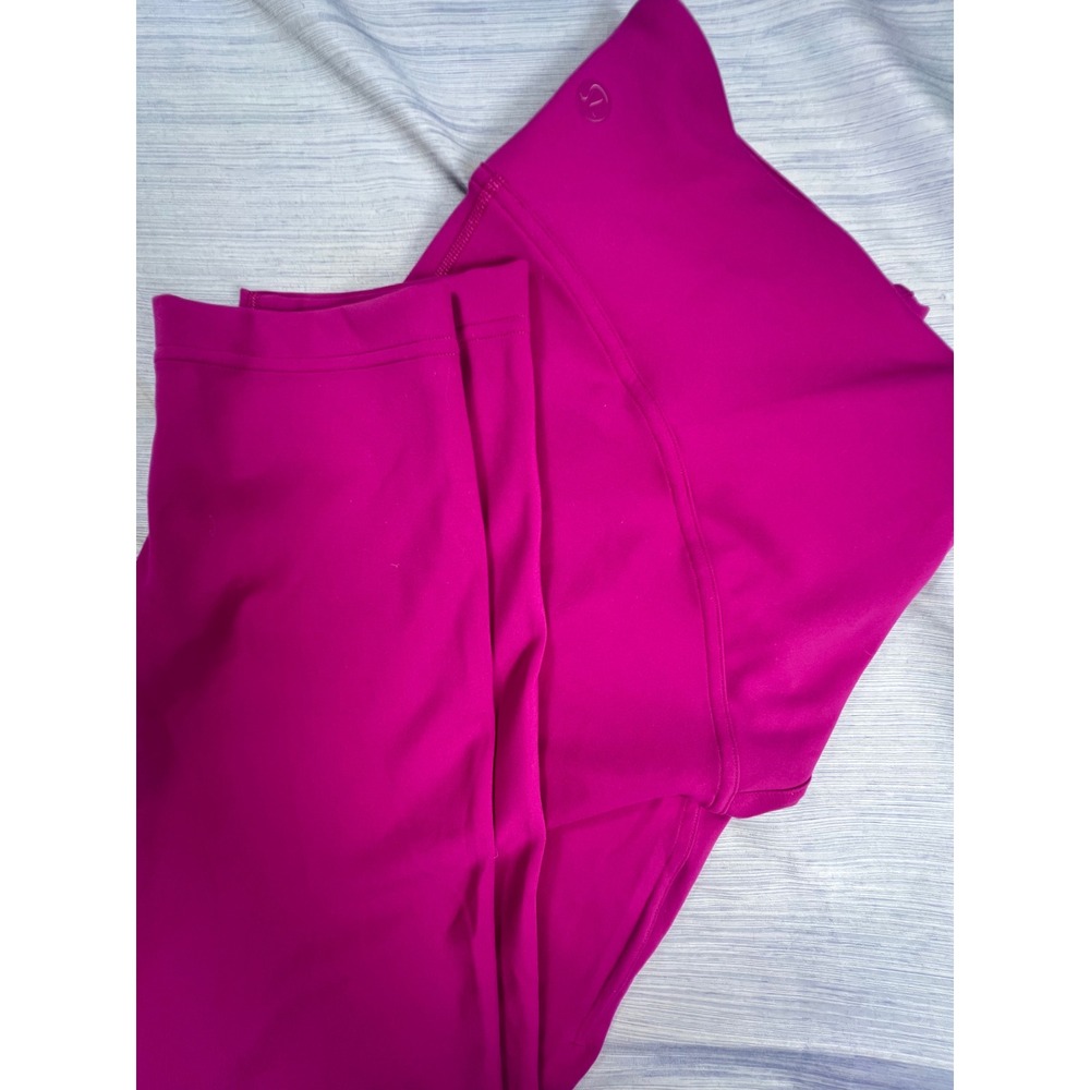 Lululemon Magenta Pink High Rise 7/8 Leggings Size 14 LW5FABS
